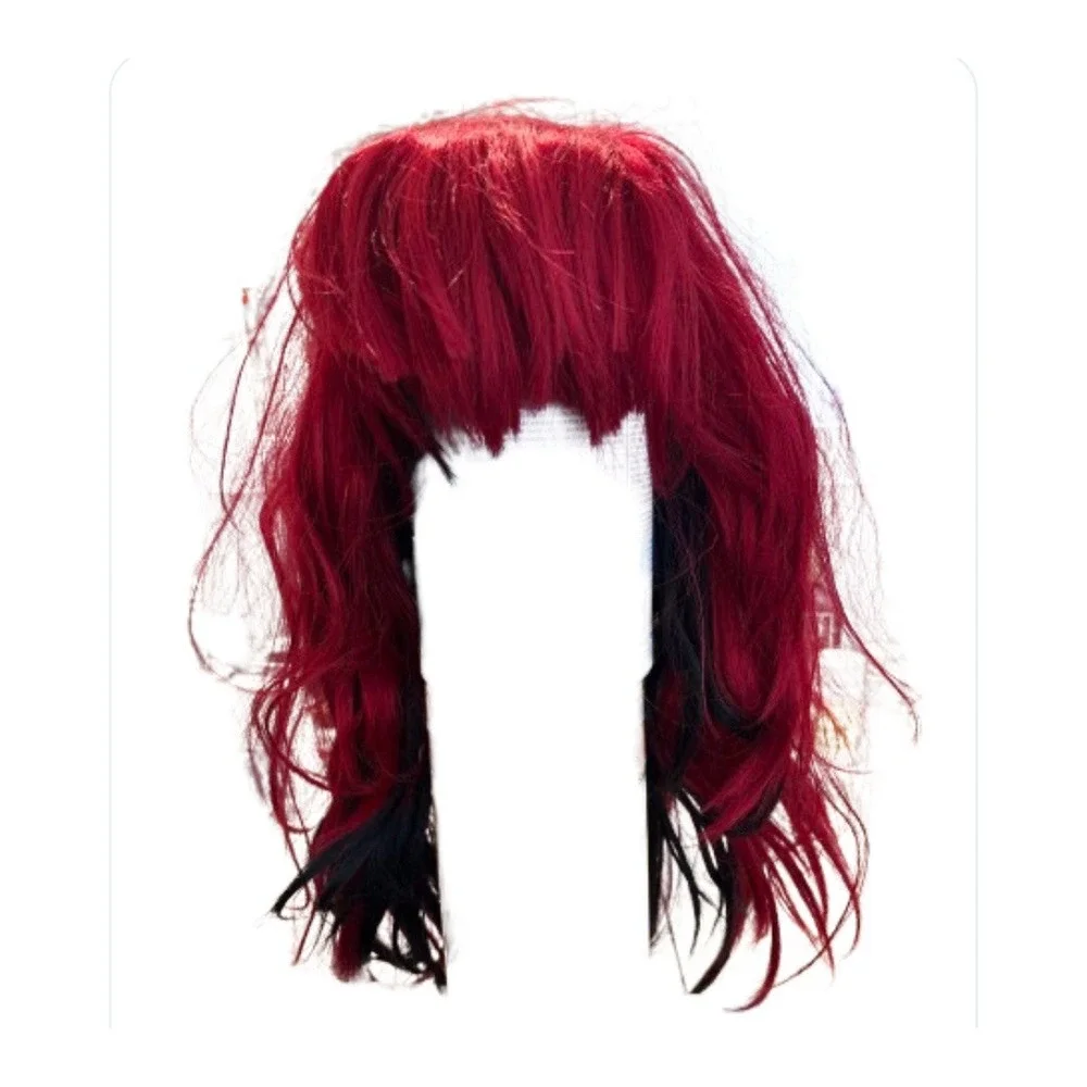 Spirit‎ Temptress Wig Red and Black washable